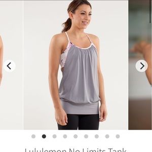 Lululemon No Limits Tank
